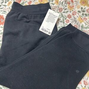 Lululemon Athletica Black Scuba Joggers